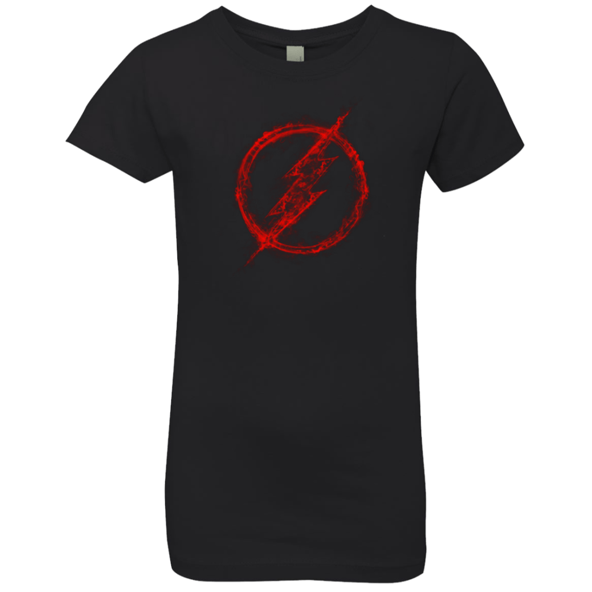 T-Shirts Black / YXS FLASH RED SMOKE Girls Premium T-Shirt