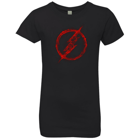 T-Shirts Black / YXS FLASH RED SMOKE Girls Premium T-Shirt