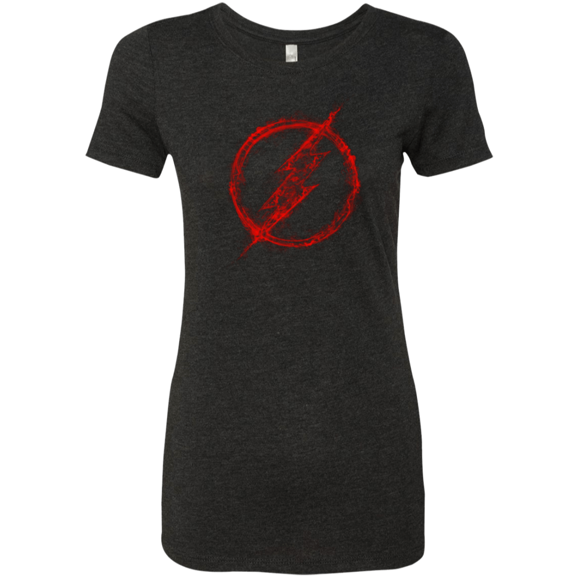 T-Shirts Vintage Black / Small FLASH RED SMOKE Women's Triblend T-Shirt