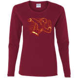 T-Shirts Cardinal / S Flash Women's Long Sleeve T-Shirt