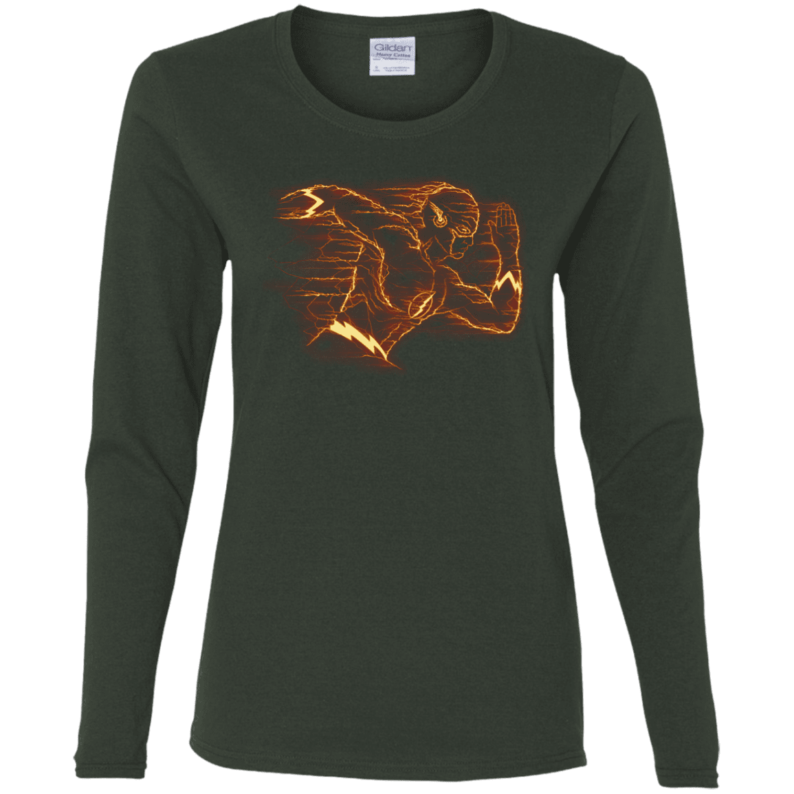 T-Shirts Forest / S Flash Women's Long Sleeve T-Shirt