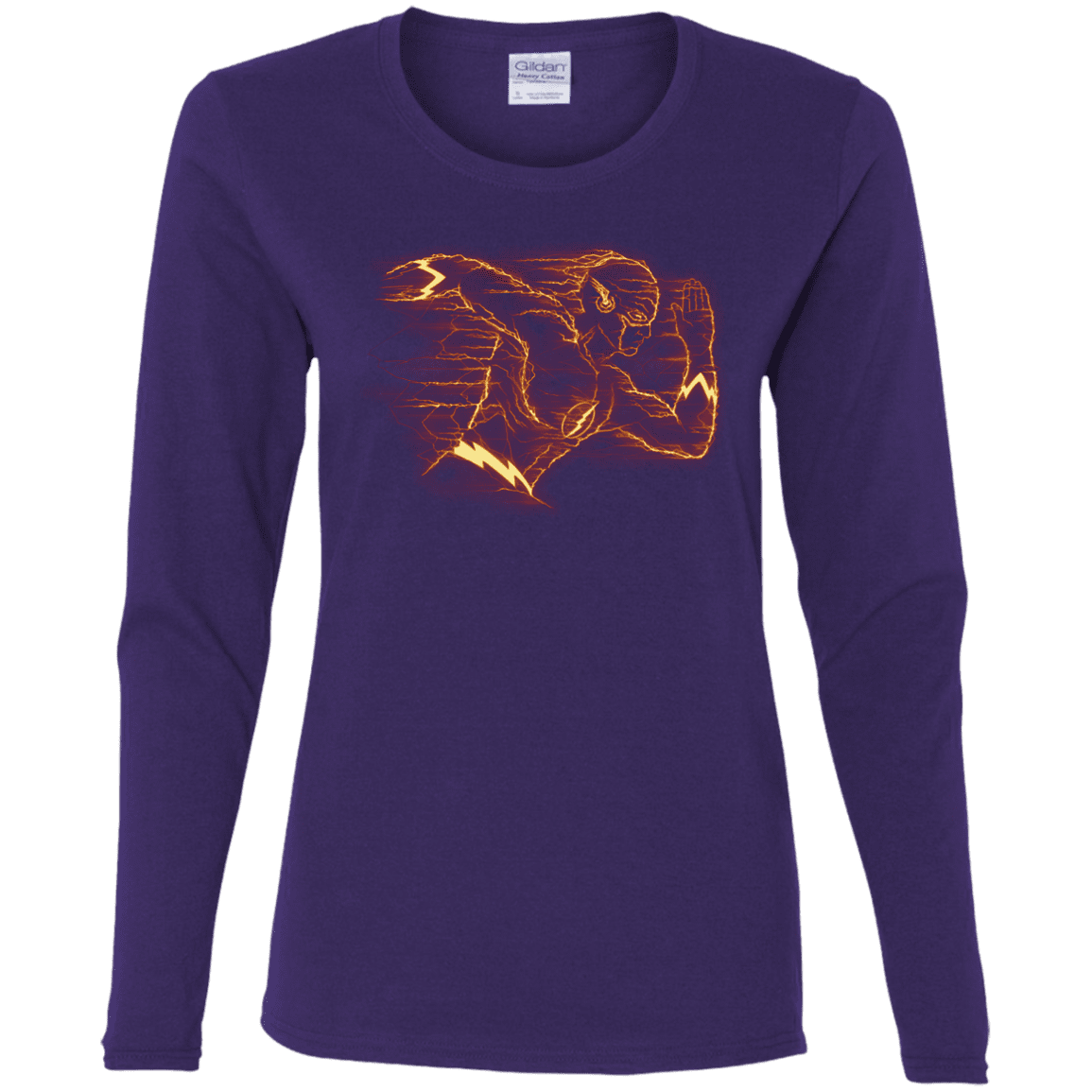 T-Shirts Purple / S Flash Women's Long Sleeve T-Shirt