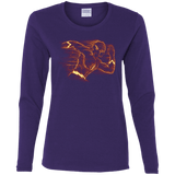 T-Shirts Purple / S Flash Women's Long Sleeve T-Shirt