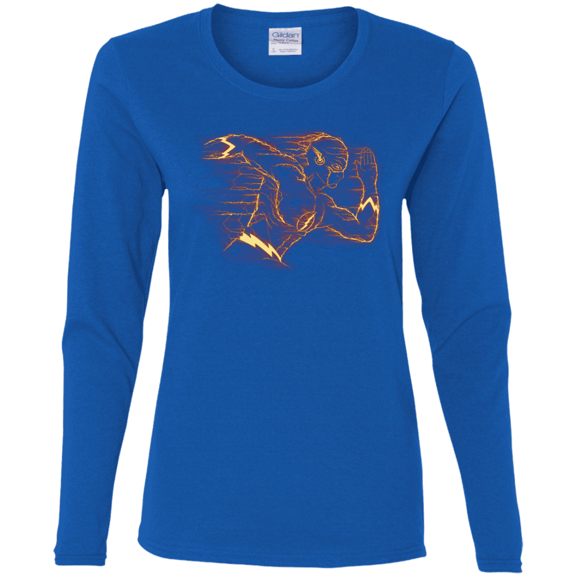 T-Shirts Royal / S Flash Women's Long Sleeve T-Shirt