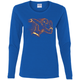 T-Shirts Royal / S Flash Women's Long Sleeve T-Shirt