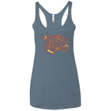 T-Shirts Indigo / X-Small Flash Women's Triblend Racerback Tank