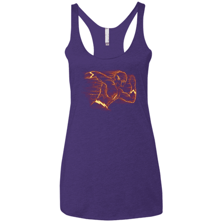 T-Shirts Purple Rush / X-Small Flash Women's Triblend Racerback Tank