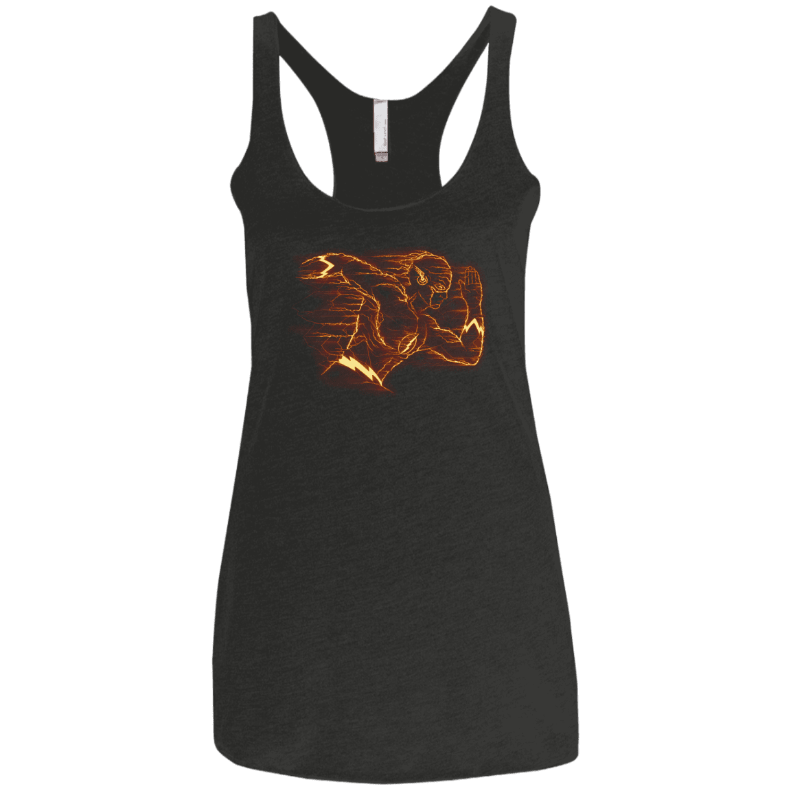 T-Shirts Vintage Black / X-Small Flash Women's Triblend Racerback Tank