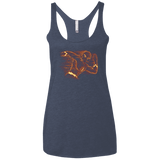 T-Shirts Vintage Navy / X-Small Flash Women's Triblend Racerback Tank
