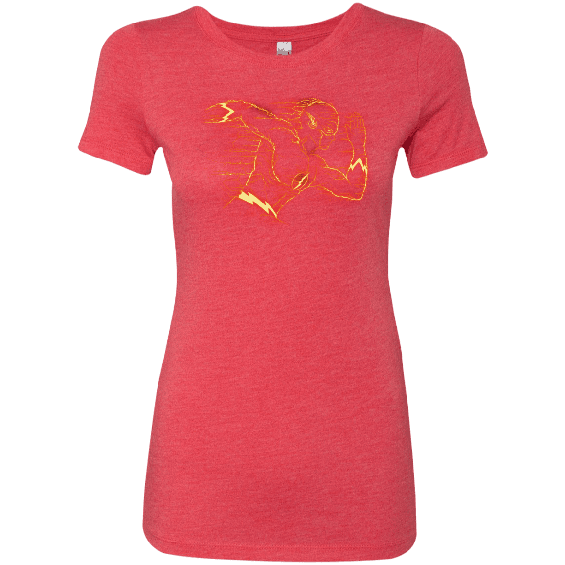 T-Shirts Vintage Red / S Flash Women's Triblend T-Shirt
