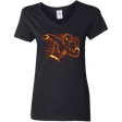 T-Shirts Black / S Flash Women's V-Neck T-Shirt