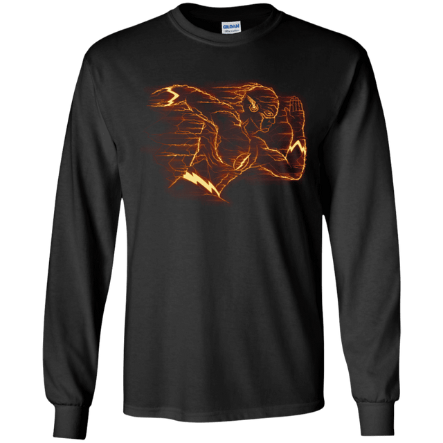 T-Shirts Black / YS Flash Youth Long Sleeve T-Shirt