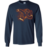 T-Shirts Navy / YS Flash Youth Long Sleeve T-Shirt