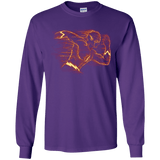 T-Shirts Purple / YS Flash Youth Long Sleeve T-Shirt