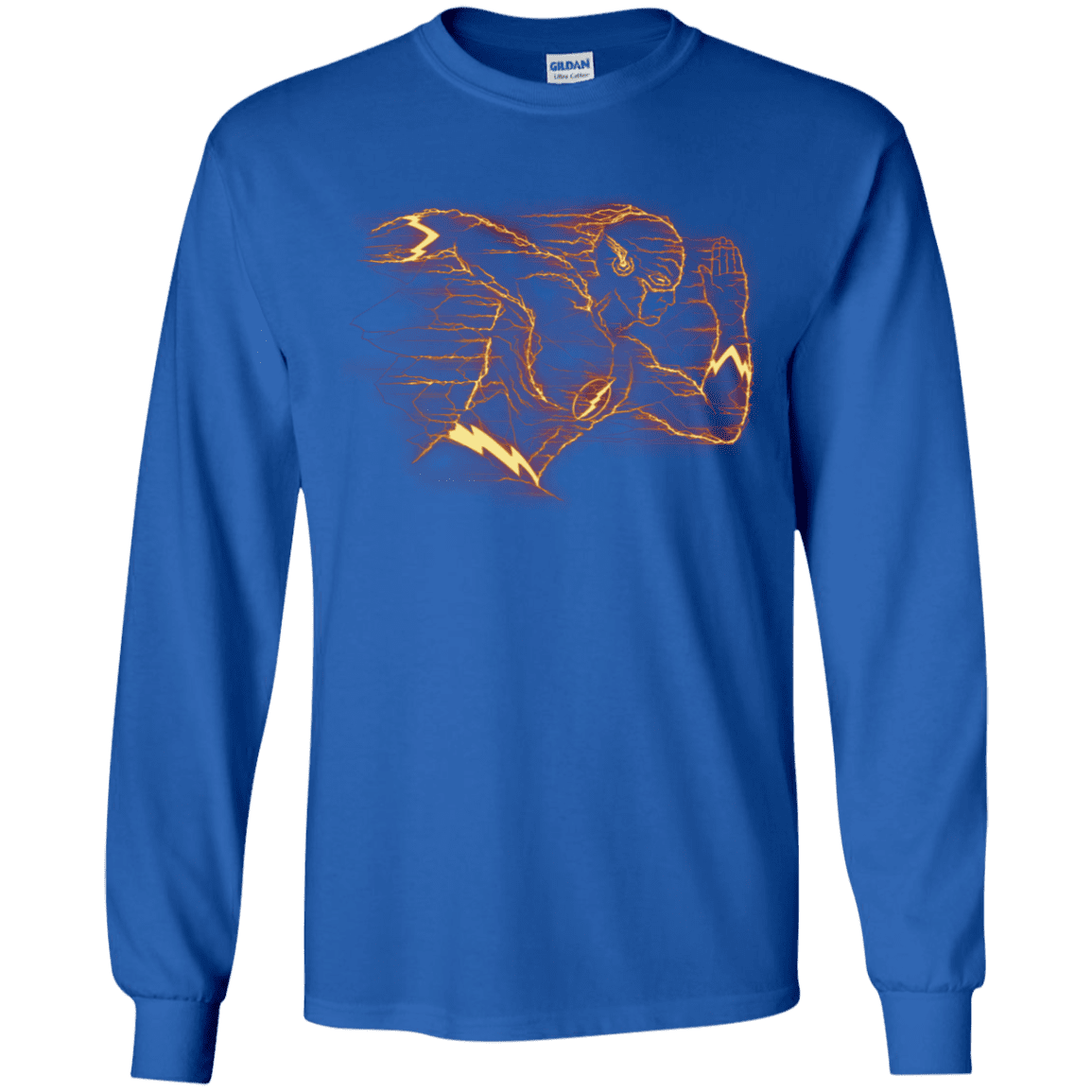 T-Shirts Royal / YS Flash Youth Long Sleeve T-Shirt