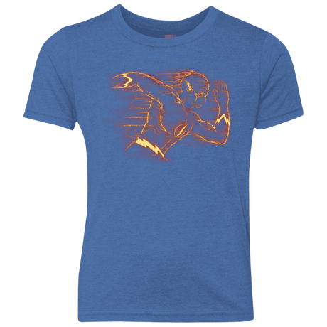 T-Shirts Vintage Royal / YXS Flash Youth Triblend T-Shirt