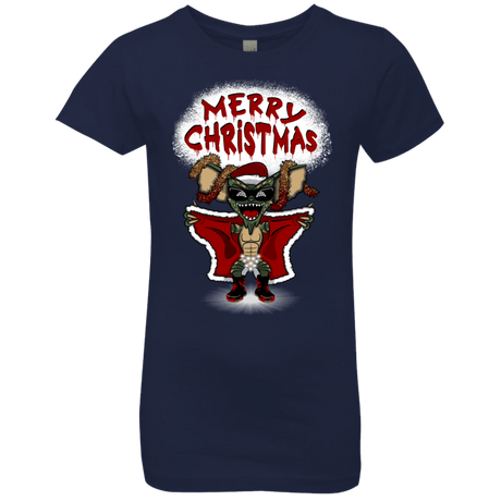 T-Shirts Midnight Navy / YXS Flashing Through The Snow Girls Premium T-Shirt