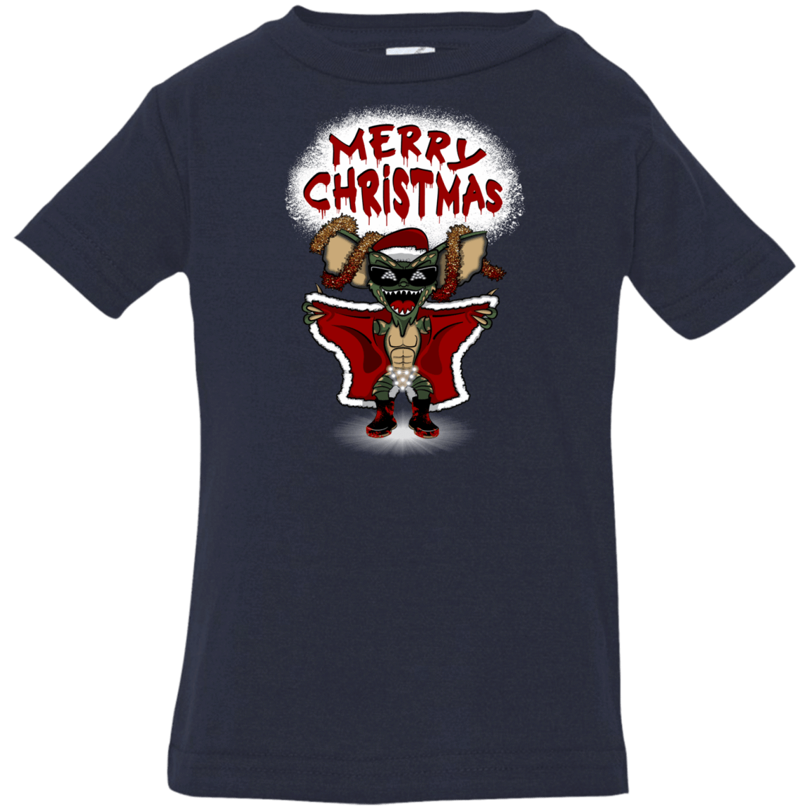 T-Shirts Navy / 6 Months Flashing Through The Snow Infant Premium T-Shirt