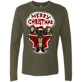 T-Shirts Military Green / Small Flashing Through The Snow Men's Premium Long Sleeve