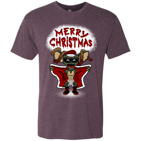 T-Shirts Vintage Purple / Small Flashing Through The Snow Men's Triblend T-Shirt