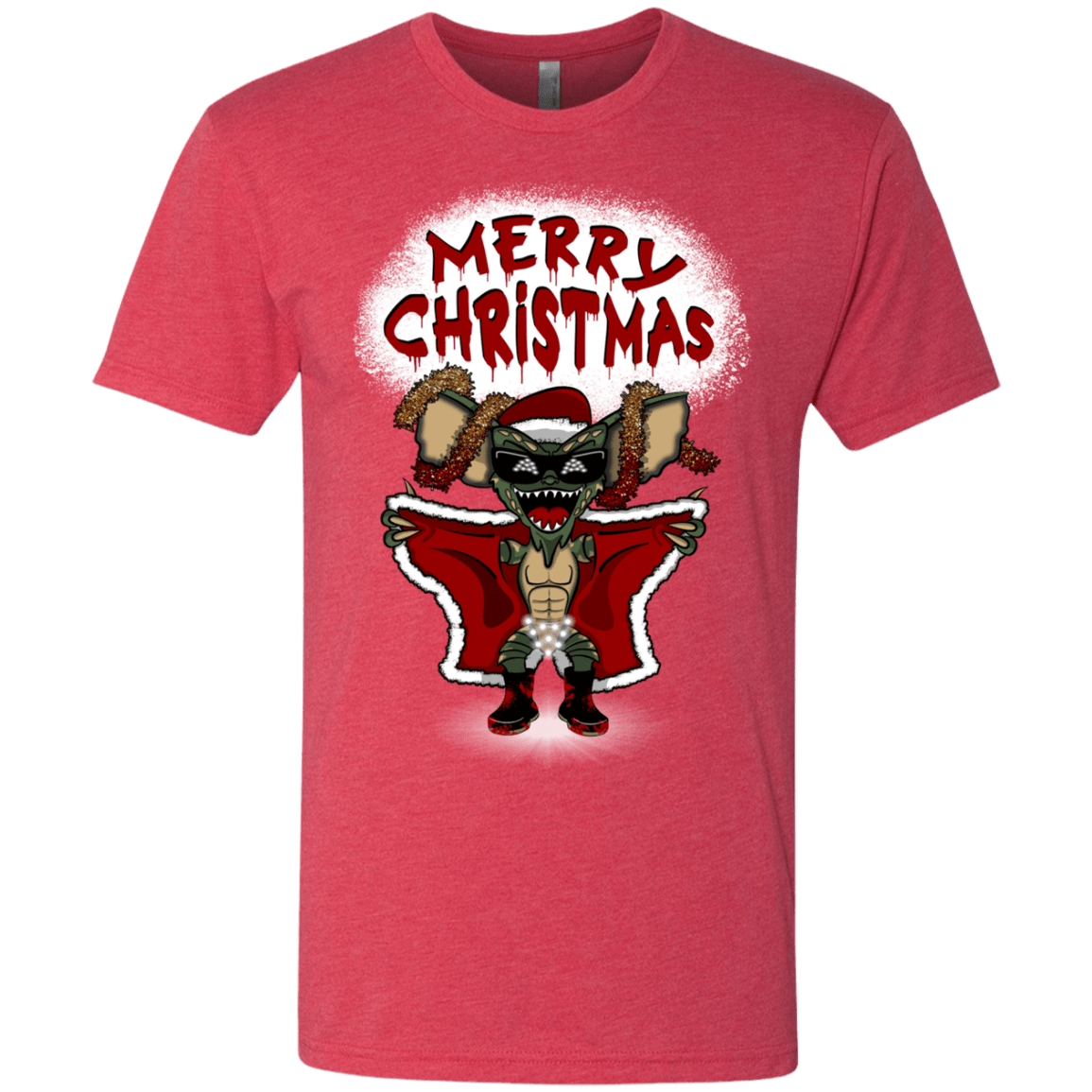 T-Shirts Vintage Red / Small Flashing Through The Snow Men's Triblend T-Shirt