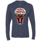 T-Shirts Vintage Navy / X-Small Flashing Through The Snow Triblend Long Sleeve Hoodie Tee