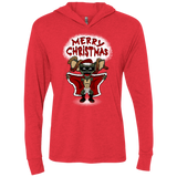 T-Shirts Vintage Red / X-Small Flashing Through The Snow Triblend Long Sleeve Hoodie Tee