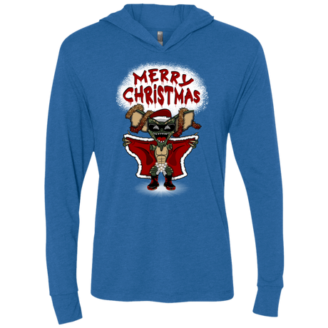 T-Shirts Vintage Royal / X-Small Flashing Through The Snow Triblend Long Sleeve Hoodie Tee