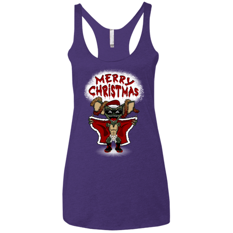 T-Shirts Purple / X-Small Flashing Through The Snow Women's Triblend Racerback Tank