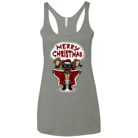 T-Shirts Venetian Grey / X-Small Flashing Through The Snow Women's Triblend Racerback Tank