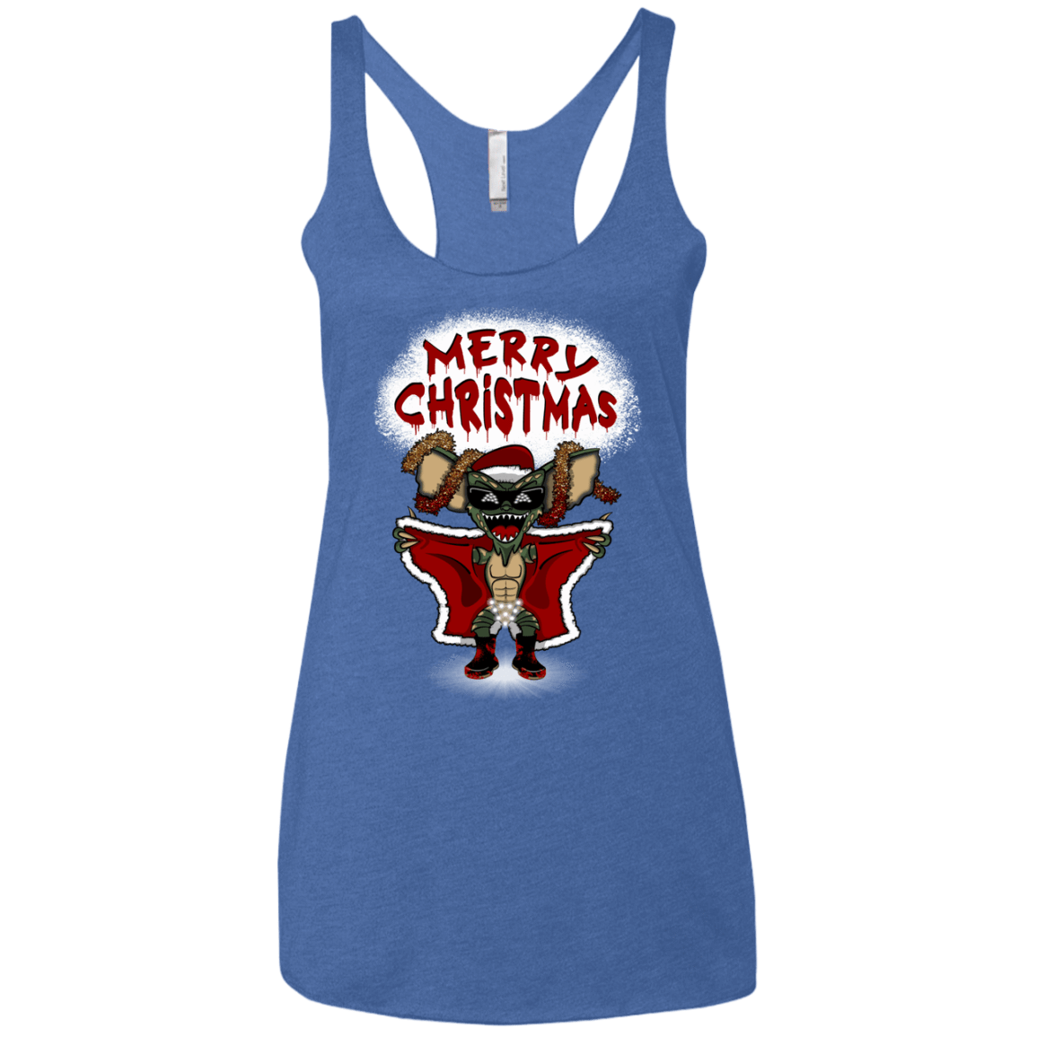 T-Shirts Vintage Royal / X-Small Flashing Through The Snow Women's Triblend Racerback Tank