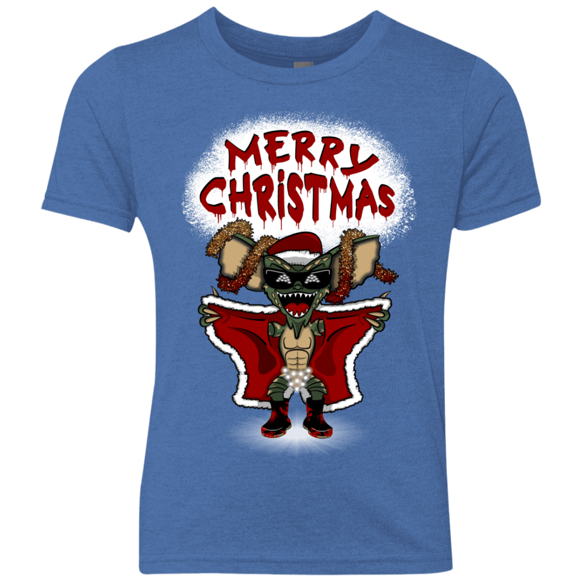 T-Shirts Vintage Royal / YXS Flashing Through The Snow Youth Triblend T-Shirt