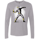 T-Shirts Heather Grey / Small Flashsy Men's Premium Long Sleeve
