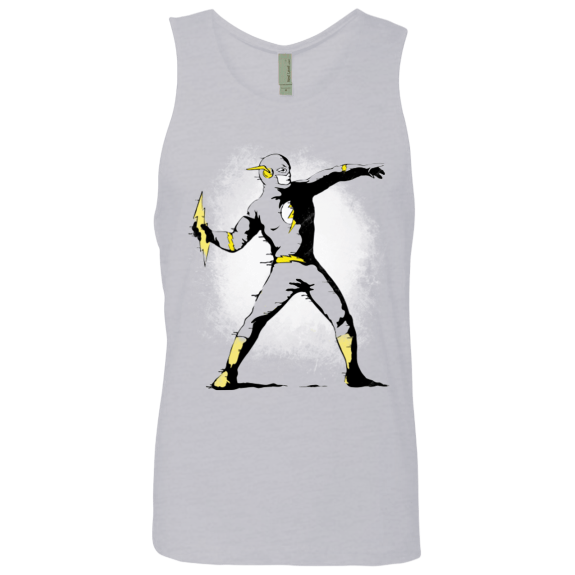 T-Shirts Heather Grey / Small Flashsy Men's Premium Tank Top