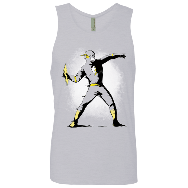 T-Shirts Heather Grey / Small Flashsy Men's Premium Tank Top