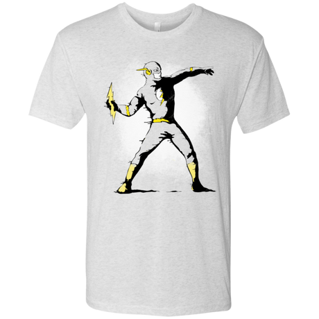 T-Shirts Heather White / Small Flashsy Men's Triblend T-Shirt