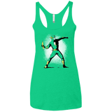 T-Shirts Envy / X-Small Flashsy Women's Triblend Racerback Tank