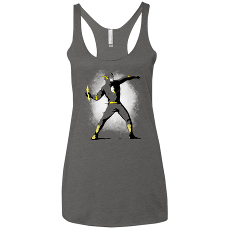 T-Shirts Premium Heather / X-Small Flashsy Women's Triblend Racerback Tank