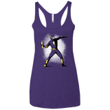 T-Shirts Purple / X-Small Flashsy Women's Triblend Racerback Tank