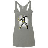 T-Shirts Venetian Grey / X-Small Flashsy Women's Triblend Racerback Tank