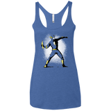 T-Shirts Vintage Royal / X-Small Flashsy Women's Triblend Racerback Tank