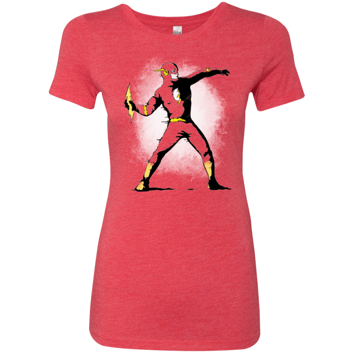 T-Shirts Vintage Red / Small Flashsy Women's Triblend T-Shirt