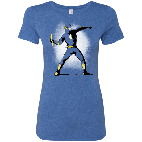 T-Shirts Vintage Royal / Small Flashsy Women's Triblend T-Shirt