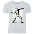 T-Shirts Heather White / YXS Flashsy Youth Triblend T-Shirt