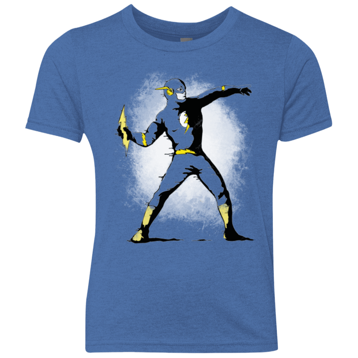 T-Shirts Vintage Royal / YXS Flashsy Youth Triblend T-Shirt
