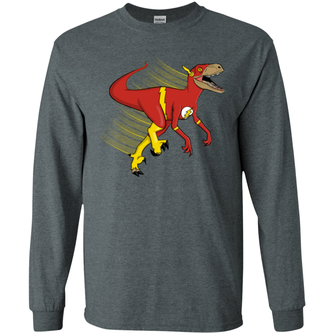 T-Shirts Dark Heather / S Flashtor Men's Long Sleeve T-Shirt