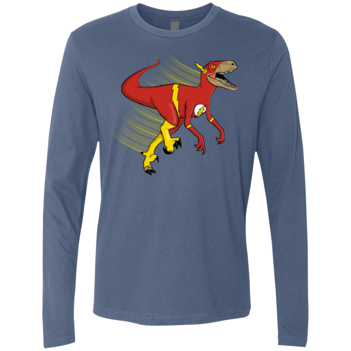 T-Shirts Indigo / S Flashtor Men's Premium Long Sleeve