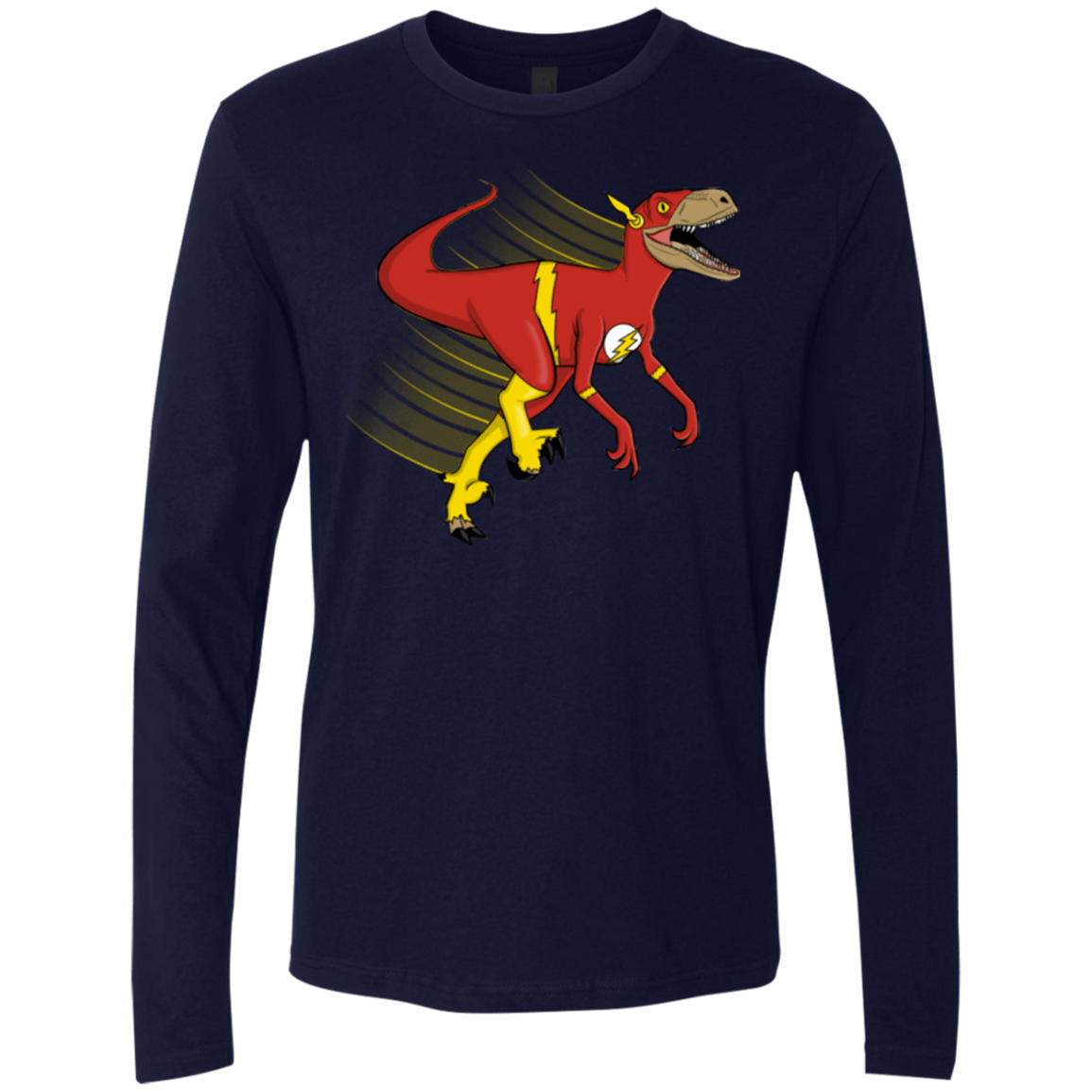 T-Shirts Midnight Navy / S Flashtor Men's Premium Long Sleeve