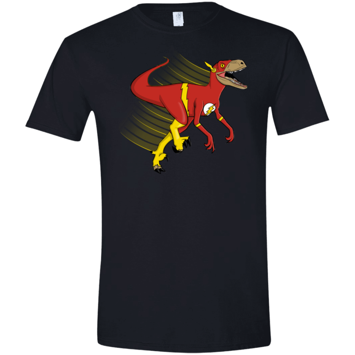 T-Shirts Black / X-Small Flashtor Men's Semi-Fitted Softstyle