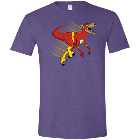T-Shirts Heather Purple / S Flashtor Men's Semi-Fitted Softstyle